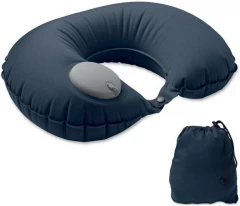 Fast inflatable travel pillow