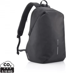 Bobby Soft, anti-theft backpack, black