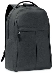 600D RPET 2 tone backpack