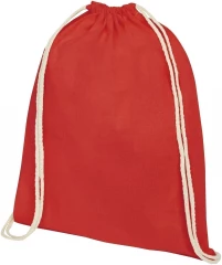 Oregon 100 g/m² cotton drawstring backpack