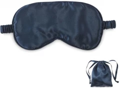 Soft polyester eye mask