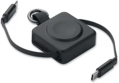 Sissetõmmatav 100W USB-C kaabel Skilful