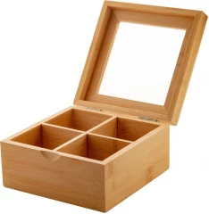 Bancha bamboo tea box