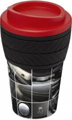 Termorkuus Brite-Americano® Tyre 350 ml, Topelt-sein, Omanäoline rehvidisain, Nõudepesumasina- ja mikrolaineahju kindel, Võimalik ümberringi trükk