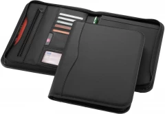 Tõmblukuga A4 portfoolio Ebony