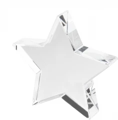 Crystar star trophy