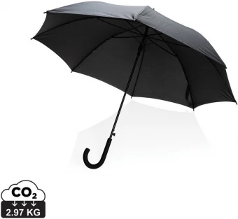 23" Impact AWARE™ RPET 190T standard auto open umbrella, blu