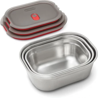 3-osaline lõunasöögikarpide komplekt Black+Blum