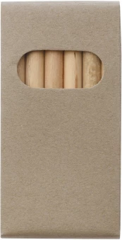 6-osaline värvipliiatsikomplekt