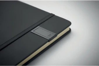 A5 märkmik integreeritud 16GB USB-mäluga Usbnote