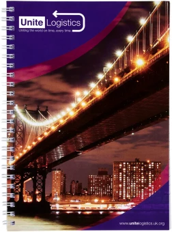 A5 spiraalne märkmik Desk-Mate®