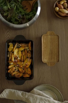 2-Pack Gratin Dishes Recycled Stoneware
