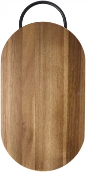 Akaatsiapuust lõikelaud leivanoaga Prestige