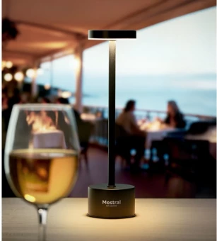 Alumiiniumist laualamp Bistro