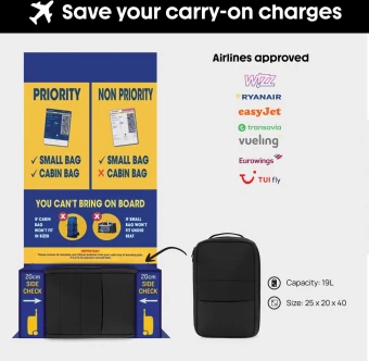 Armond Aware™ RPET Free On Board reisiseljakott