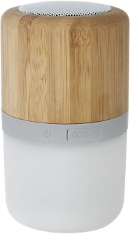 Aurea bambusest Bluetooth® kõlar koos valgusega