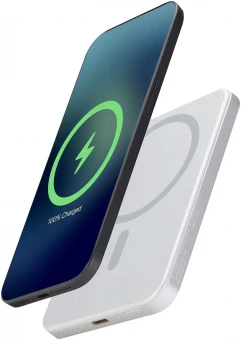 Avis 5000 mAh RCS-taaskasutatud alumiiniumist magnetiline akupank