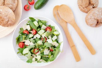 Bambusest salatilusikate komplekt Escaro