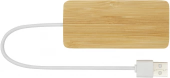 Bambusest USB hub 'Tapas'