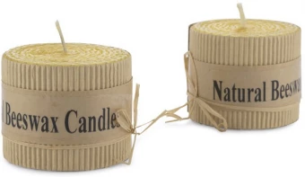 Beeswax candle set HANNI