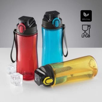 BPA-vabast plastikust veepudel Neon 550ml