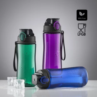 BPA-vabast plastikust veepudel Neon 550ml