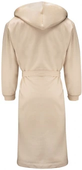 College stiilis hommikumantel kapuutiga