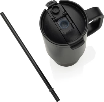 Cruiser taaskasutatud roostevabast terasest kõrrega kompaktne joogitops  480ML