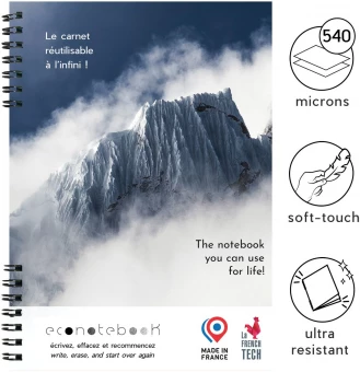 Econotebook NA5 luksusliku kaanega