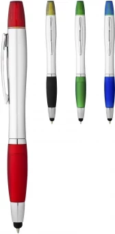 Ekraanipliiatsi ja markeriga pastapliiats Nash