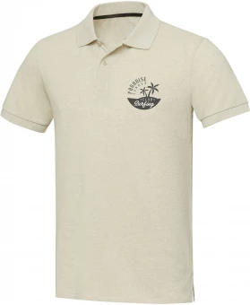 Emerald lühikeste varrukatega unisex taaskasutatud polo Aware™