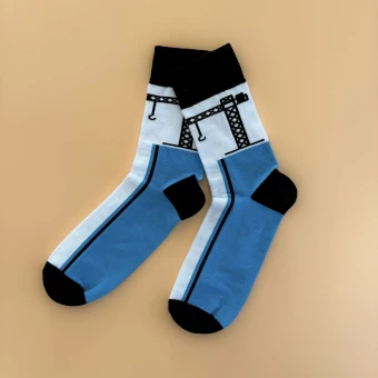 Erikujundusega klassikalised sokid