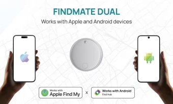 Esemeleidja Findmate Dual IPX 5