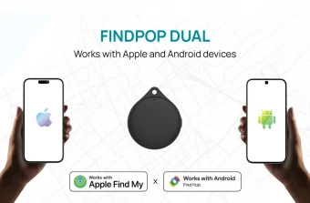 Esemeotsija Findpop Dual RCS  IPX5