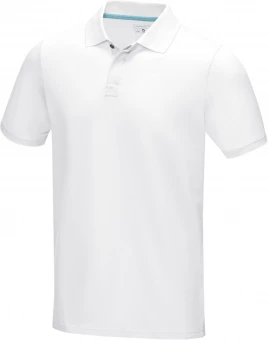Graphite short sleeve men’s GOTS organic polo