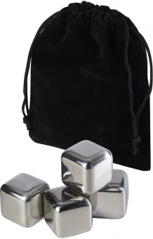 Froz stainless steel ice cubes set