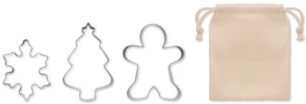 Jõuluküpsisevormide komplekt Cookies
