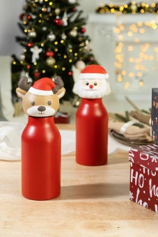 Jõuluteemaline termopudel Santa 400 ml