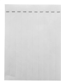 Käepaelad Wristvek tyvek (10 tk)