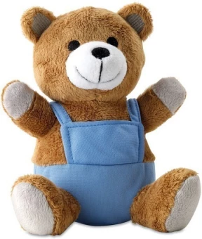 Bear plush w/ advertising pants