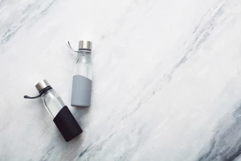 Klaasist joogipudel Lean