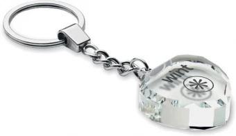 Klaasist südamevõtmehoidja Heartward