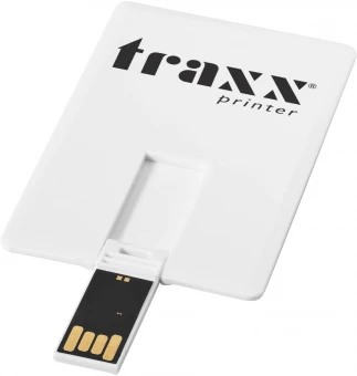 Krediitkaardi kujuline USB-mälupulk Slim