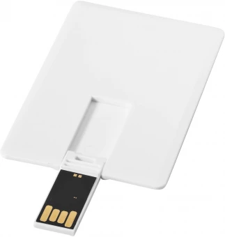 Krediitkaardi kujuline USB-mälupulk Slim