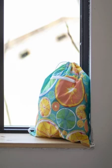 Krookpaeltega kott CreaDraw Zip RPET