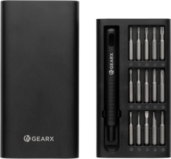 Kruvikeerajate komplekt Gear X 31in1