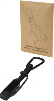 Laadimiskaabel karabiiniga Algieba 65 W