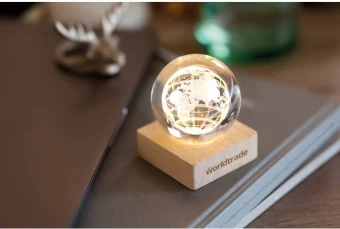 LED klaaskera Globe Light