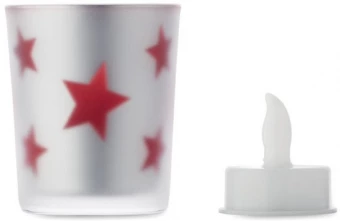 LED-teeküünal klaaspurgis Landle