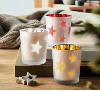 LED-teeküünal klaaspurgis Landle